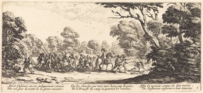 Découverte des soldats criminels - Jacques Callot