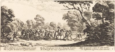 Découverte des soldats criminels - Jacques Callot