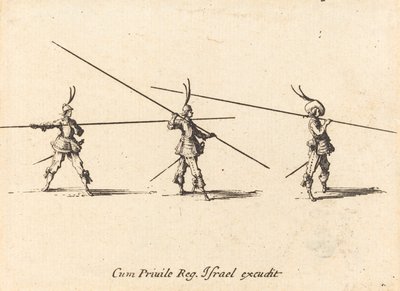 Exercice avec piques inclinées - Jacques Callot