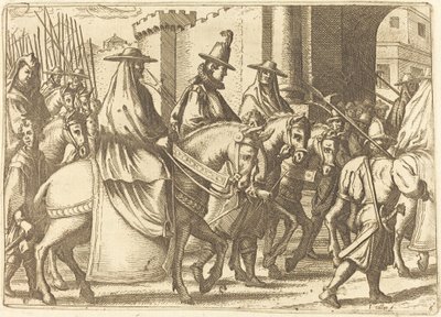 Entrée dans la ville de Ferrare - Jacques Callot