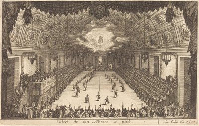 Entrée de Son Altesse à pied - Jacques Callot