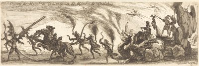 Entrée de M. de Couvonge et M. de Chalabre [planche supplémentaire] - Jacques Callot