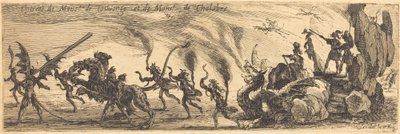 Entrée de M. de Couvonge et M. de Chalabre [planche supplémentaire] - Jacques Callot