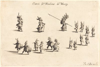 Entrée de M. de Macey - Jacques Callot