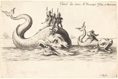 Entrée de Mm. de Vroncourt, Tyllon et Marimont - Jacques Callot