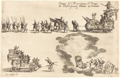 Entrée du prince de Pfaltzbourg - Jacques Callot