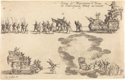 Entrée du Prince de Pfaltzbourg - Jacques Callot