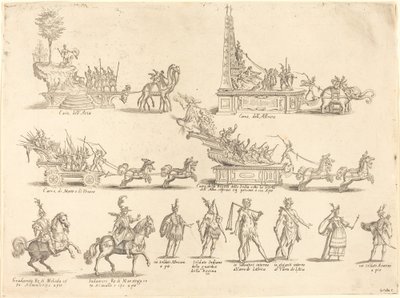 Flotteurs et participants - Jacques Callot