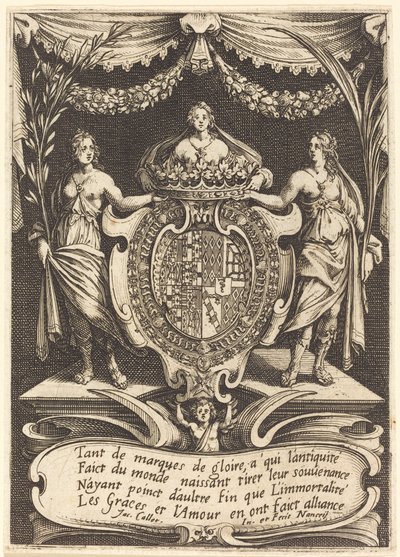 Frontispice pour Le Combat à la Barrière - Jacques Callot