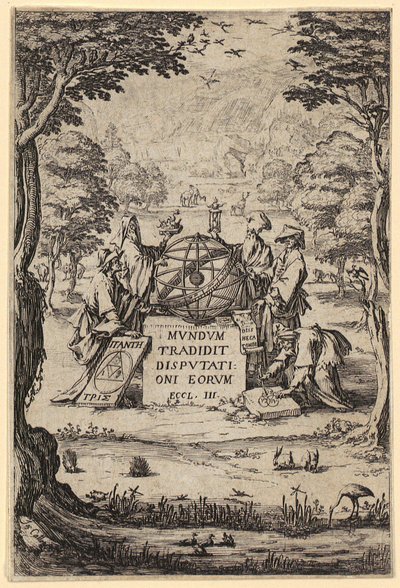 Frontispice de « Sacra Cosmologia » - Jacques Callot