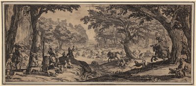 La grande chasse - Jacques Callot