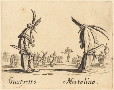 Guatsetto et Mestolino - Jacques Callot