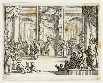 Jésus parmi les docteurs, du Nouveau Testament - Jacques Callot