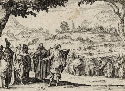 Jésus et les Pharisiens, 1635 - Jacques Callot