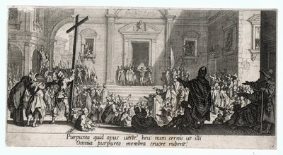 La Grande Passion, une des 7 gravures ... (gravure) - Jacques Callot