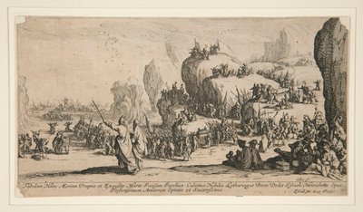 Le Passage de la Mer Rouge - Jacques Callot