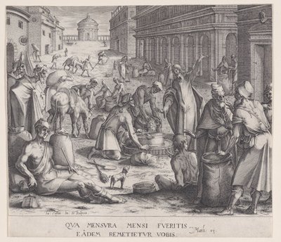 Les mesureurs de grains - Jacques Callot