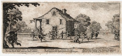 Les Miseres et les Malheurs de la Guerre … (engraving) - Jacques Callot