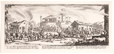 Les Misères et les Malheurs de la Guerre (feuille 7) - Jacques Callot