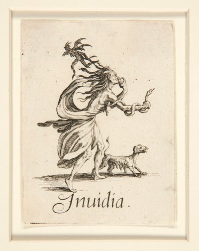 Les Péchés Capitaux : L - Jacques Callot