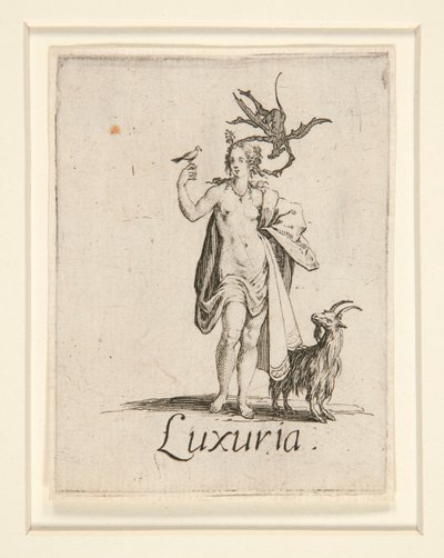 Les Péchés Capitaux : La Luxure - Jacques Callot