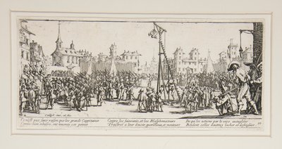 Les grandes misères de la guerre: No. 10 - L - Jacques Callot
