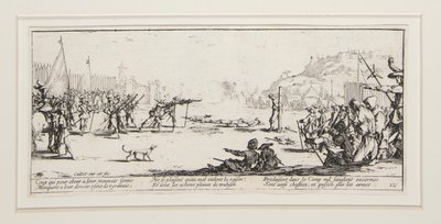 Les grandes misères de la guerre : No. 12 - L - Jacques Callot