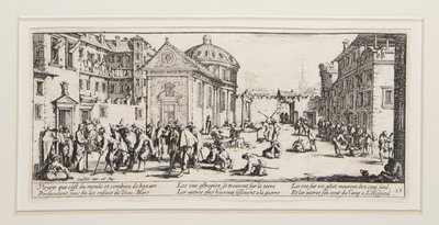 Les grandes misères de la guerre: No. 15 - L - Jacques Callot