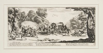 Les grandes misères de la guerre : No. 8 - L - Jacques Callot