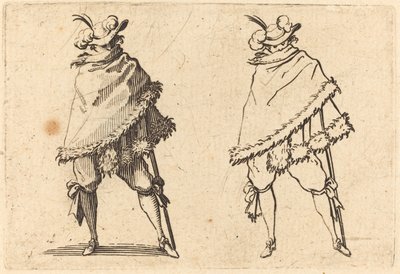 Homme Enveloppé dans son Manteau - Jacques Callot