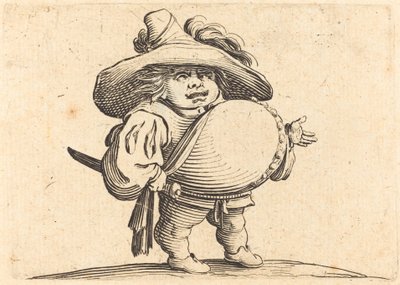 Homme avec un Gros Ventre - Jacques Callot