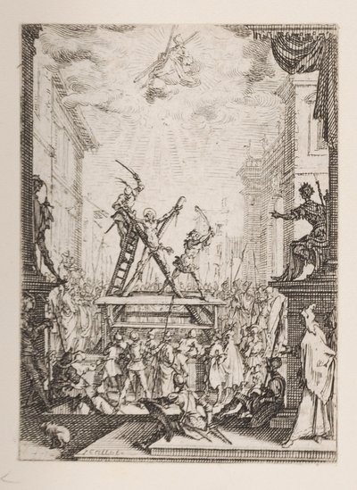 Le Martyre de Saint André, n°5 de Le Martyre des Apôtres - Jacques Callot