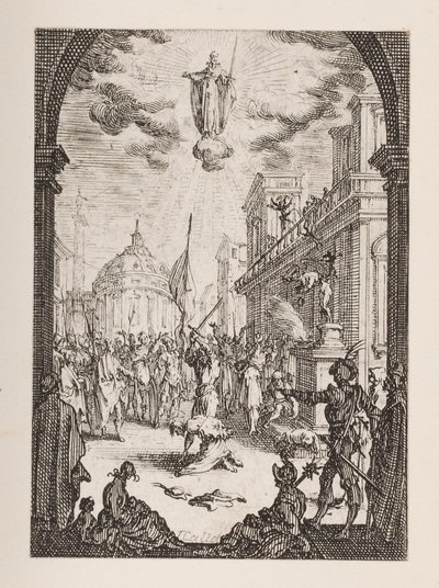 Le Martyre de Saint Jacques, no.3 de La série Le Martyre des Apôtres - Jacques Callot