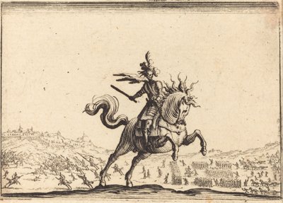 Commandant militaire à cheval - Jacques Callot