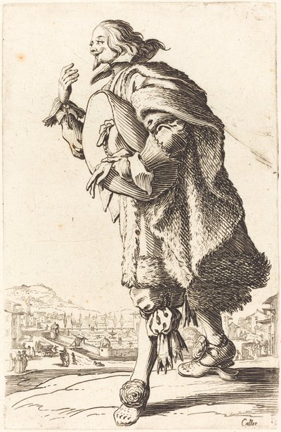 Noble homme avec chapeau de feutre, s