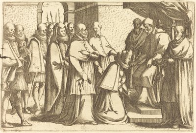 Audience papale - Jacques Callot