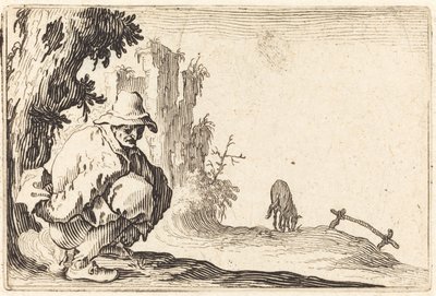 Paysans déféquant - Jacques Callot
