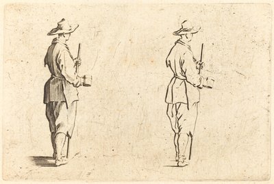 Paysanne avec une tasse - Jacques Callot