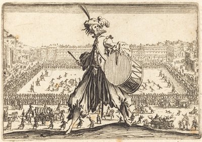 Piazza Presso alla Porta al Prato, vers 1622 - Jacques Callot