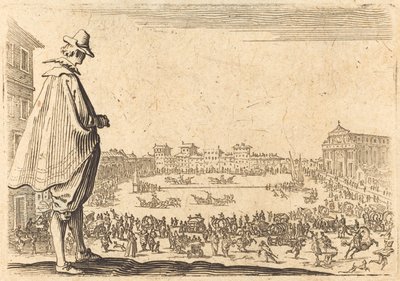 Piazza Santa Maria Novella, Florence - Jacques Callot
