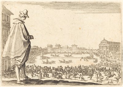 Piazza Santa Maria Novella, Florence - Jacques Callot