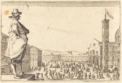 Piazza del Duomo, Florence - Jacques Callot