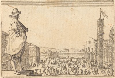 Piazza del Duomo, Florence - Jacques Callot