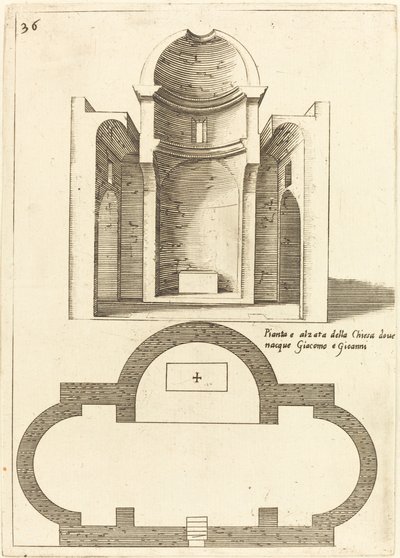Plan et élévation de l