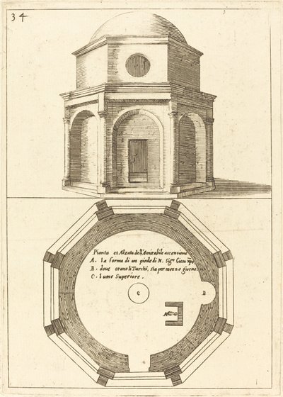 Plan et élévation de l