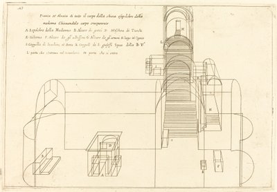 Plan et élévation de l
