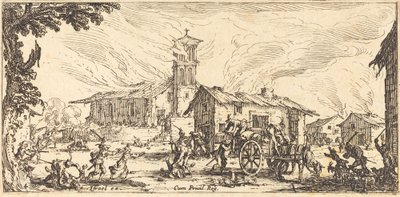 Dévastation et incendie d