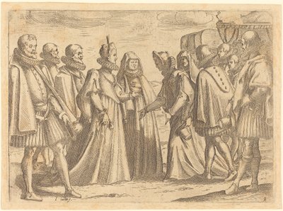 Réception à Mantoue - Jacques Callot