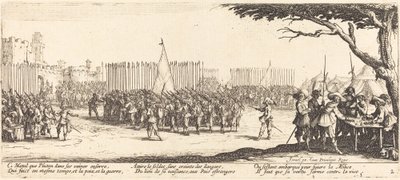 Recrutement des Troupes - Jacques Callot