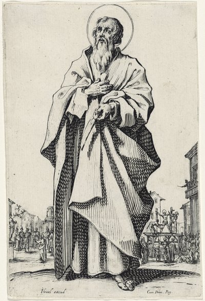 Saint Barthélemy de Les Grands Apôtres, 1631 - Jacques Callot